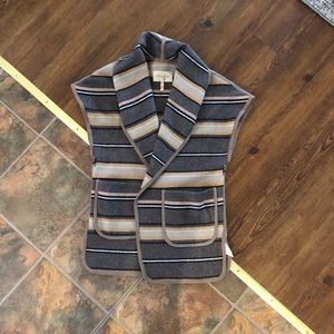 Wilfred free belted wool cardigan coat